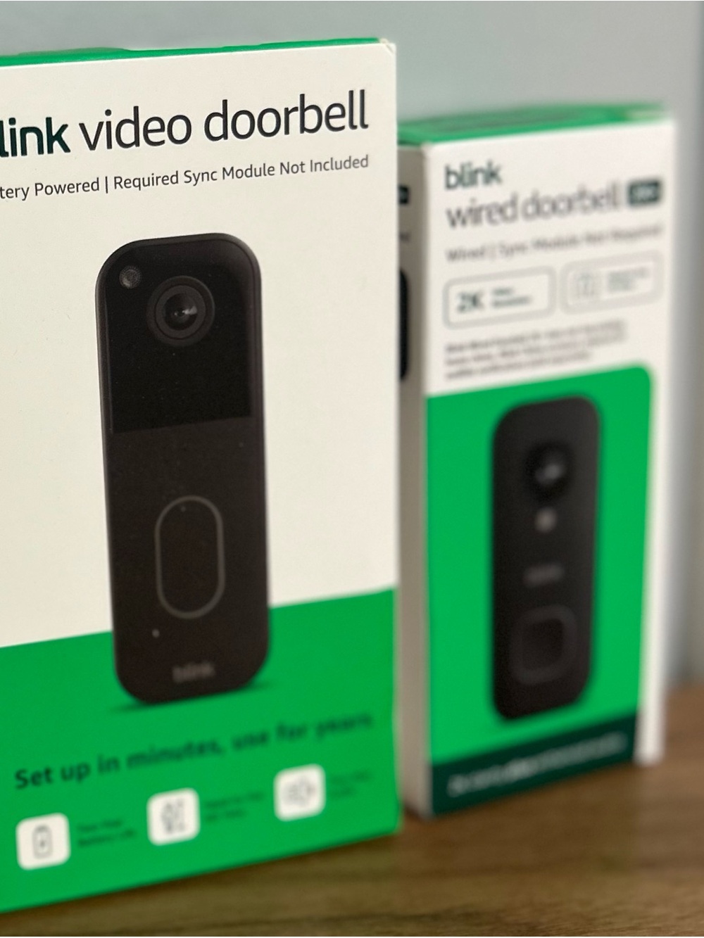 Blink Video Doorbell - Black